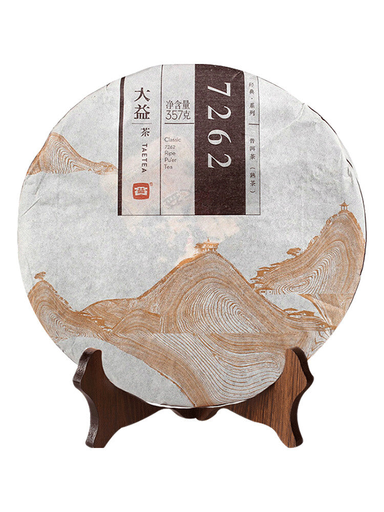 2014 TAETEA Menghai Dayi Classic 7262 Ripe Pu'er 1401 Ripe Puer Pu Erh Tea 357g