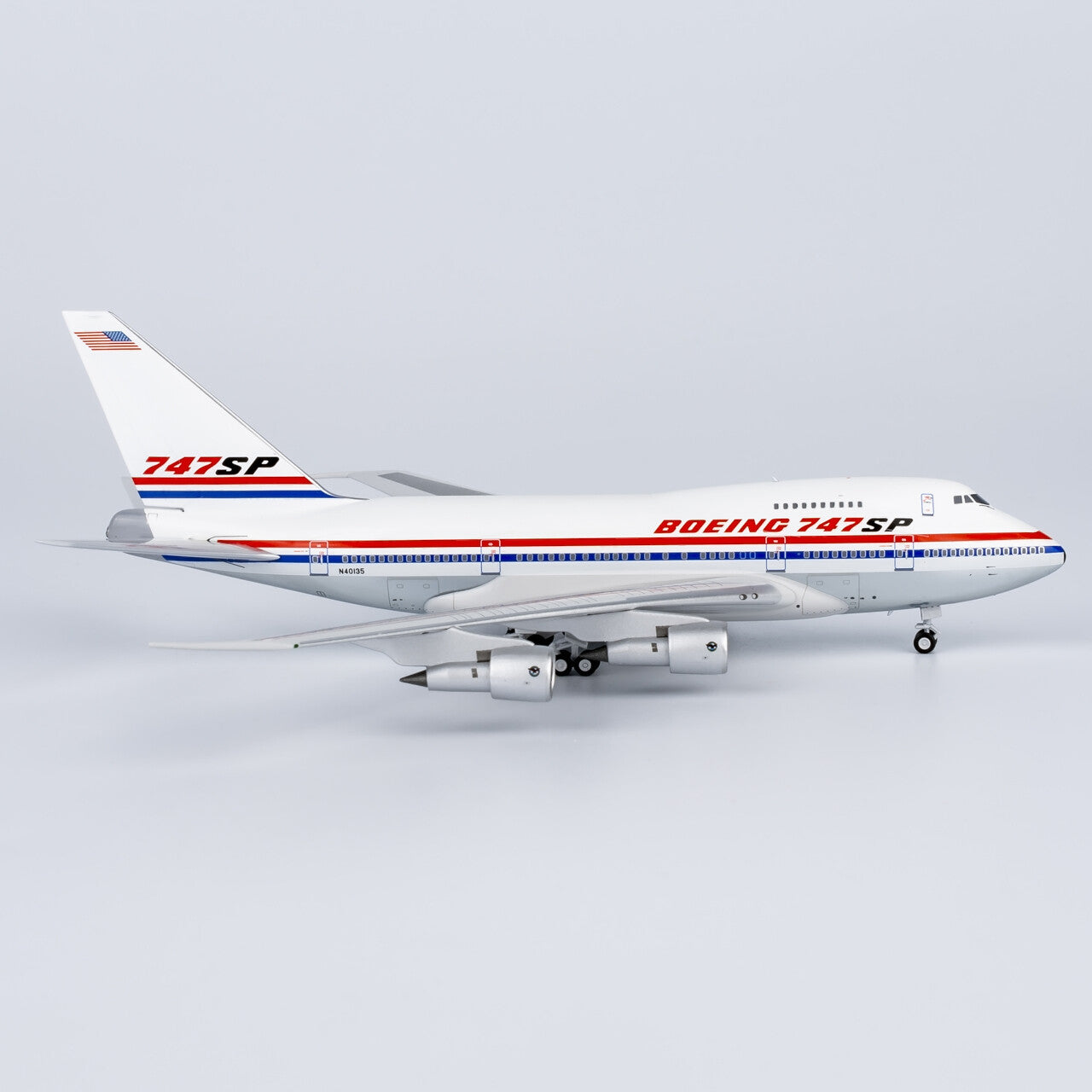 1:400 NGmodels Boeing Boeing 747SP Passenger Airplane Diecast Model
