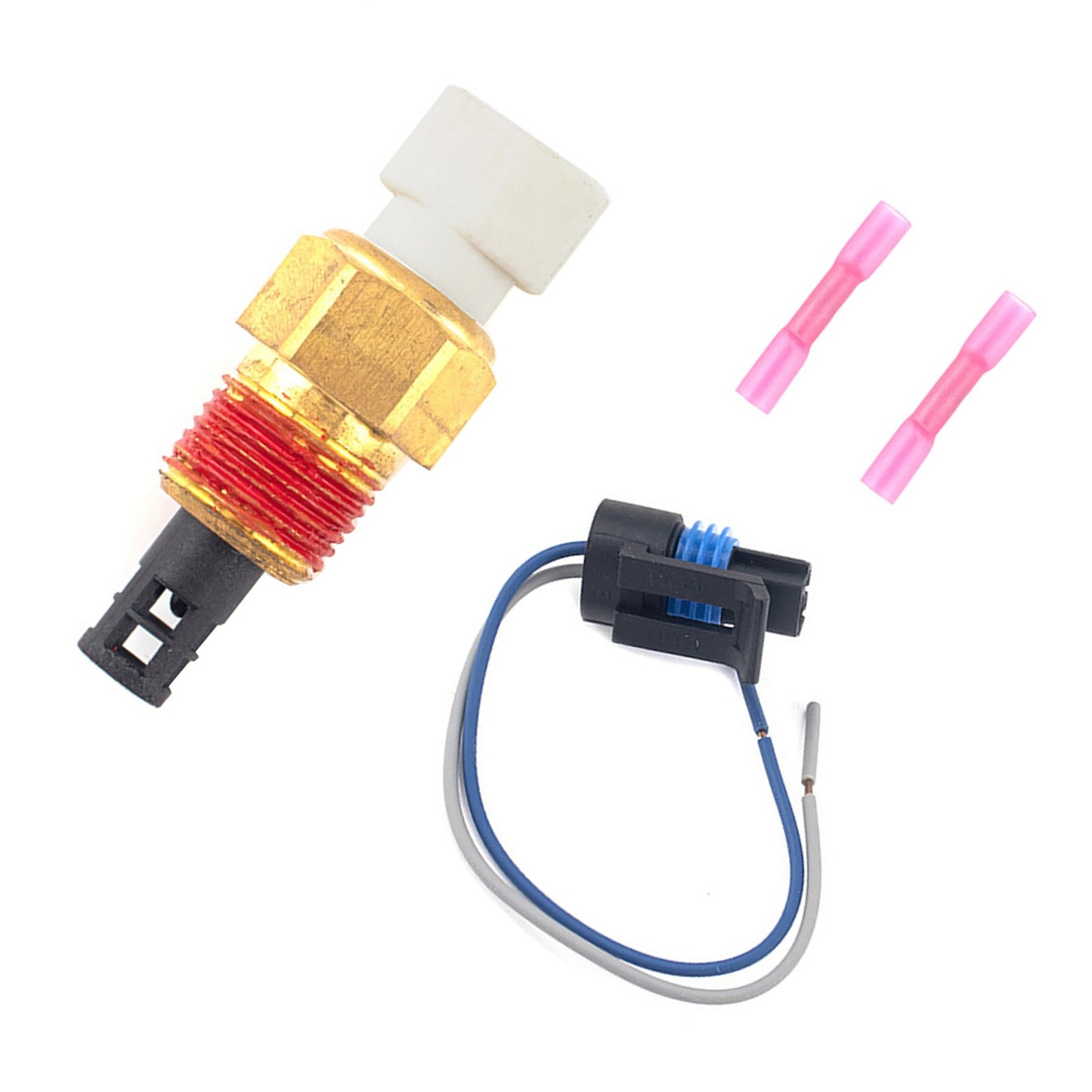 1 PC New Air Intake Temperature Sensor with Harness & Connecting Terminal A