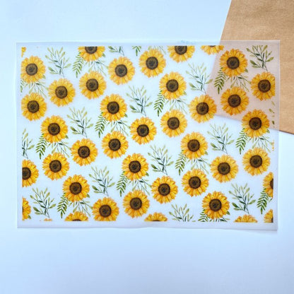 Homemade Soap Packing Paper 100 Sheet Lavender Translucent DIY Wrapper 14.5x21cm