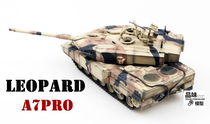 1/72 German Army Leopard 2A7Pro Tank Model Sand Camouflage