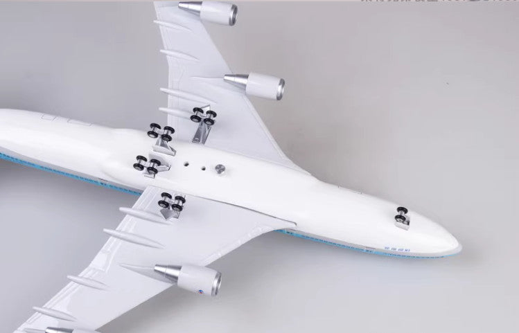 47CM 1:150 KOREAN AIR BOEING 747-400 Airplane Landing gears Resin Plane Model