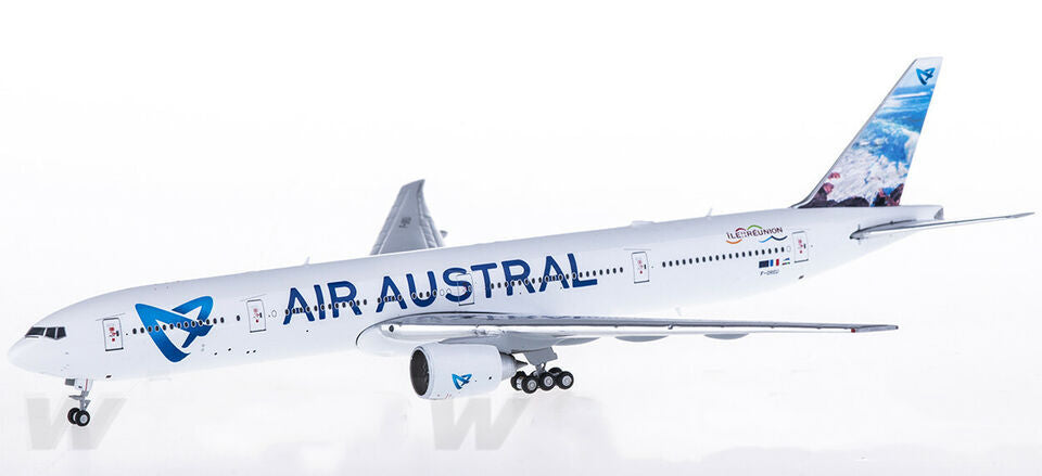 1:400 JC Wings AIR AUSTRAL BOEING 777-300ER Passenger Aircraft Diecast Model