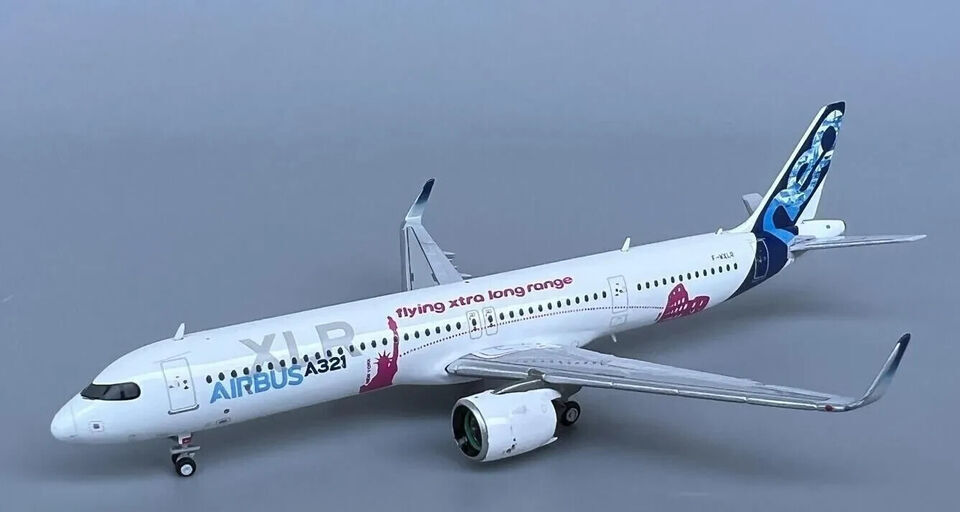1:400 JC Wings AIRBUS A321XLR Passenger Airplane Diecast Plane Aircraft Model
