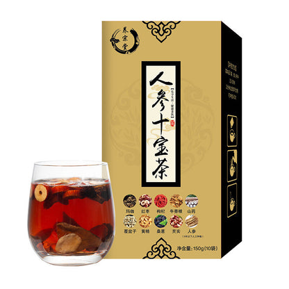 Men's Health Tea - Ginseng Ten Treasure Herbal Tea, 150g (10 bags) HELLOYOUNG