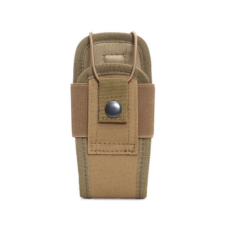 Tactical Molle Radio Walkie Talkie Pouch Waist Bag Holder Pocket Interphone Bag