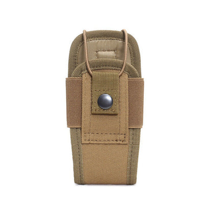 Tactical Molle Radio Walkie Talkie Pouch Waist Bag Holder Pocket Interphone Bag