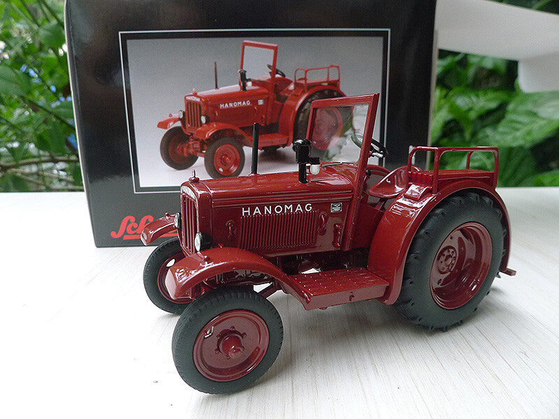 1:32 SCHUCO Hanomag R 40 Tractor Construction Farm Machine Equipment Resin Model