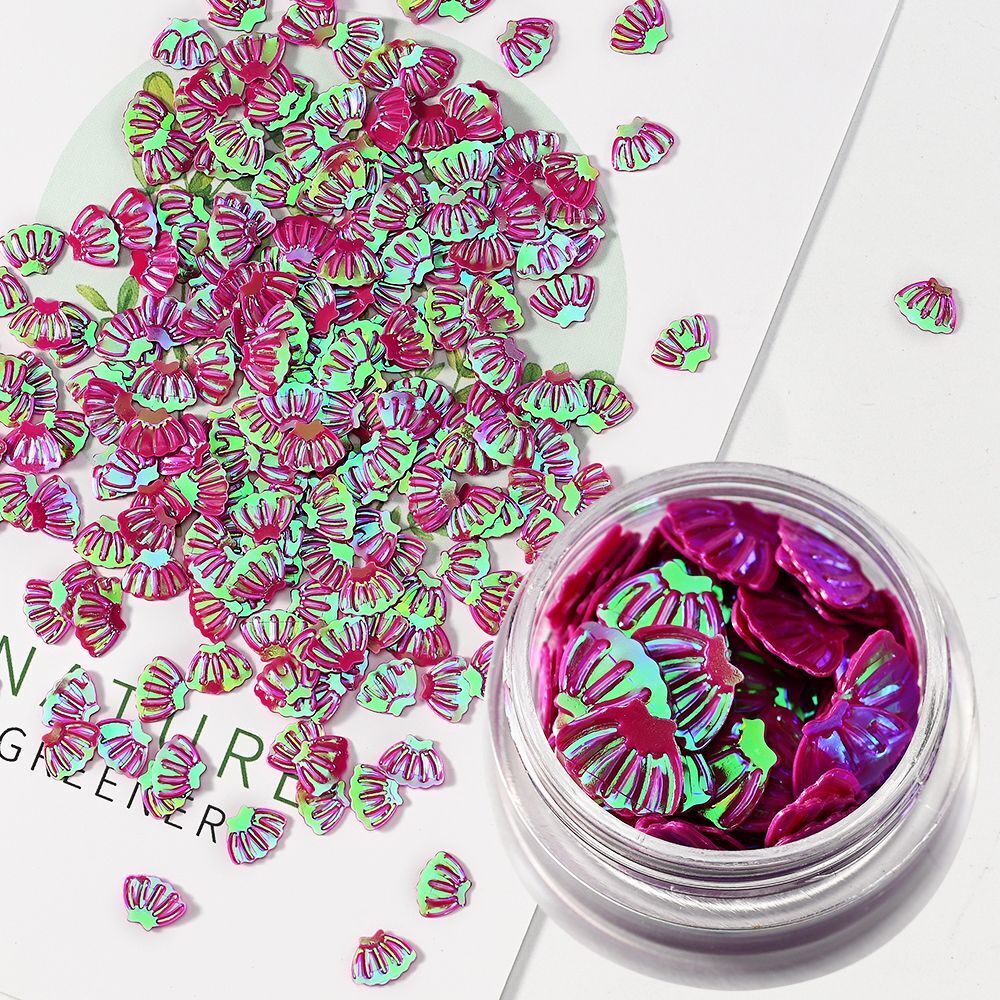 Nail Art Decor 3D Irregular Abalone Natural Sea Shell Stones DIY Accessory 1 Box