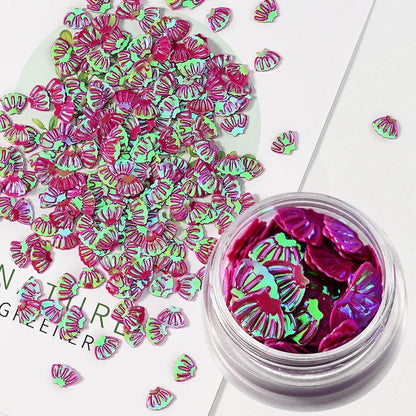 Nail Art Decor 3D Irregular Abalone Natural Sea Shell Stones DIY Accessory 1 Box