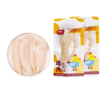 Steamed chicken breast Dog dog cat snack poached small brisket pet snack