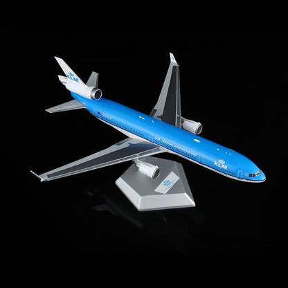 1:200 SQ Wings KLM MD-11 PH-KCD Passenger Airplane Diecast Plane Model