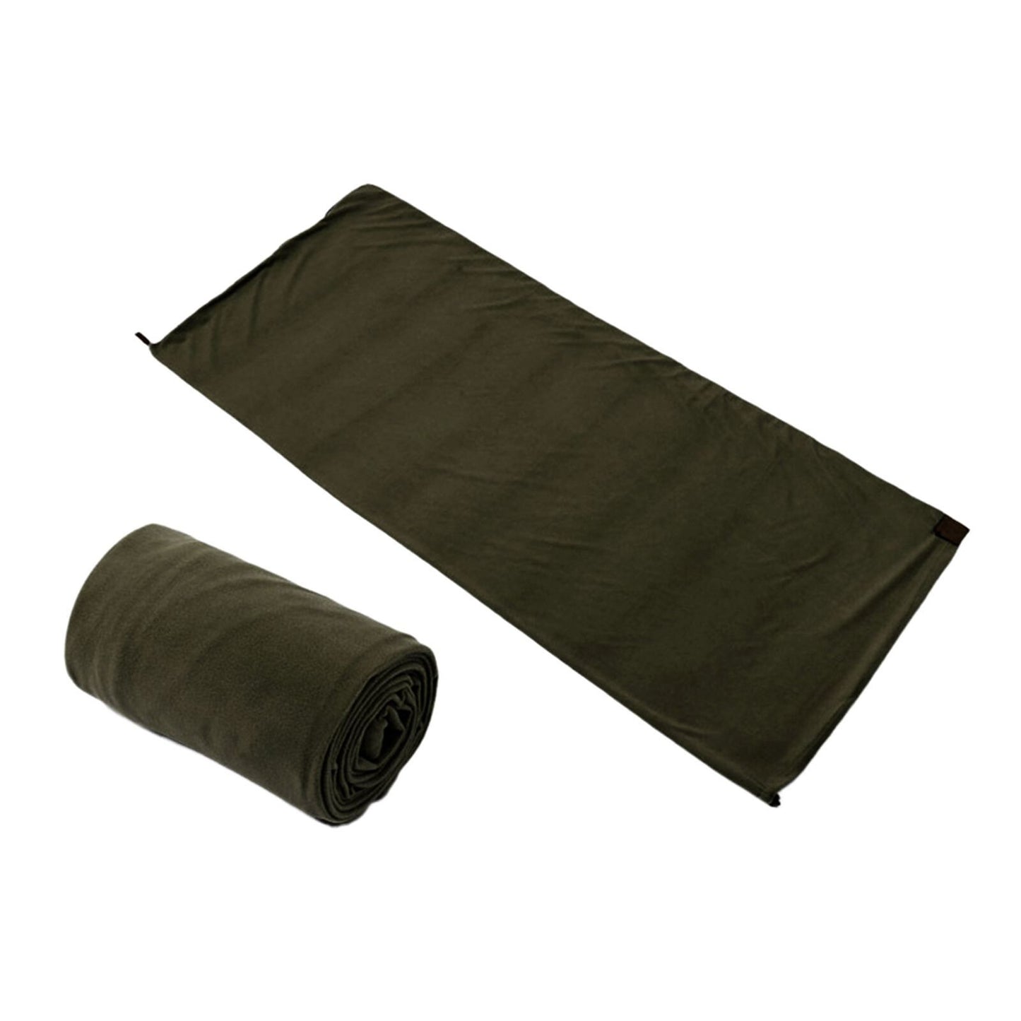 Camping Sleeping Bags Liner Ultralight Fleece Portable Warm Backpacking Tent Bed