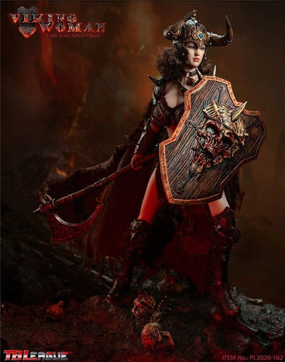 1/6 Scale TBLeague PHICEN Viking Woman Action Figure Soldier