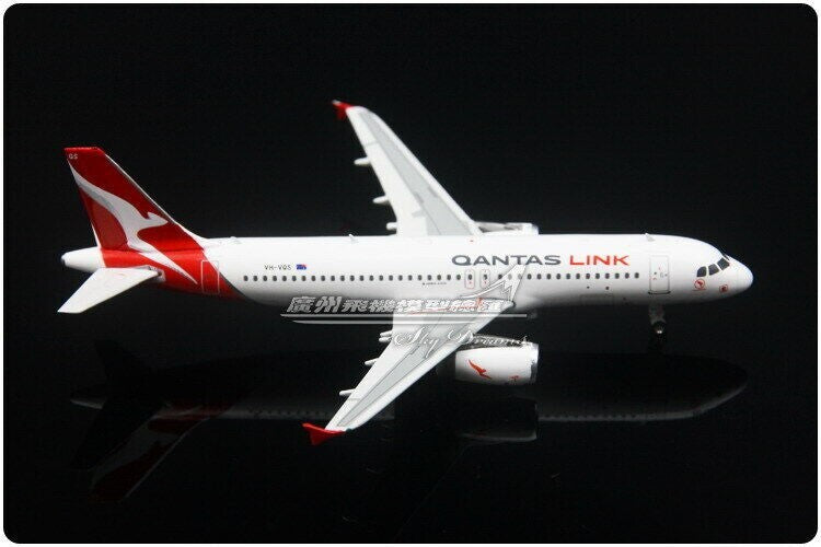1:400 Phoenix QANTASLINK AIRBUS A320 Passenger Airplane Diecast Aircraft Model