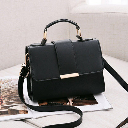 PU Leather Handbags Summer Fashion Women Small Flap Solid Female Crossbody Bags