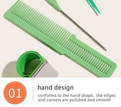 4Pcs Professional Brush Set for Hair Dyeing Hairdressing Barber Magnetic Band