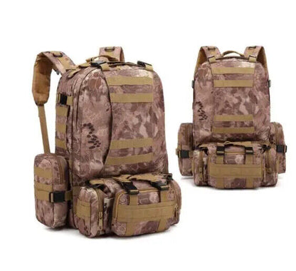 50L Tactical Backpack Men Sport Tactical Bag Outdoor Hiking Travel Backpacks