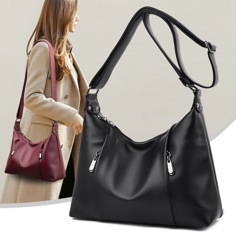 Bag Leather Crossbody Bags Luxury Handbag Messenger Shoulder Purse 30*11*25 CM