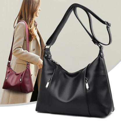 Bag Leather Crossbody Bags Luxury Handbag Messenger Shoulder Purse 30*11*25 CM