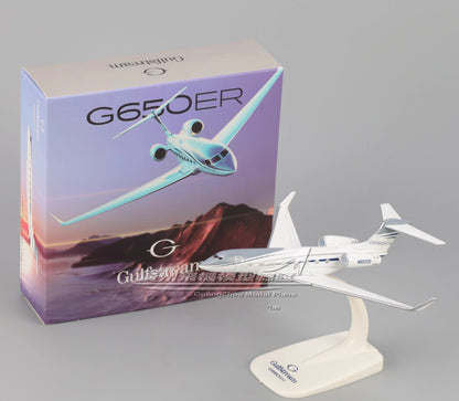 16cm Gulfstream G650ER N650GD Business Airplane Diecast Aircraft Plane Model
