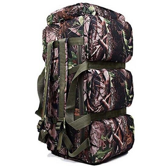 90L Men's Military Tactical Backpack Oxford Hiking Camping Backpacks Travel Bag