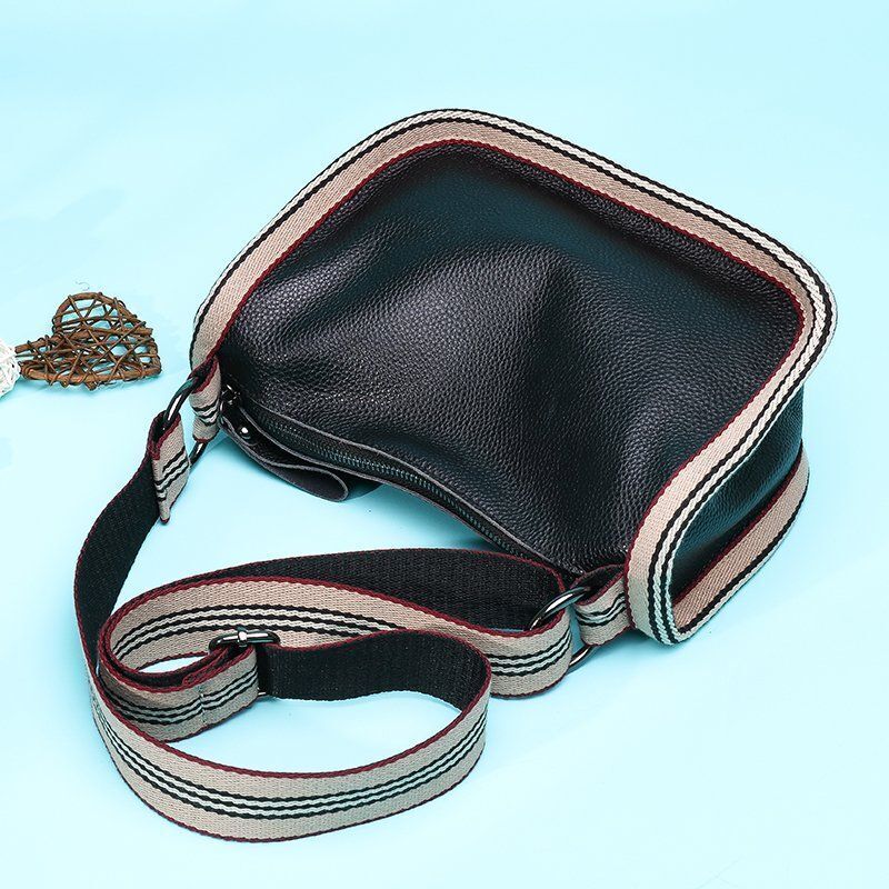 Genuine Leather Handbag Luxury Shoulder Bag Crossbody Ladies Tote Polyester 1 PC