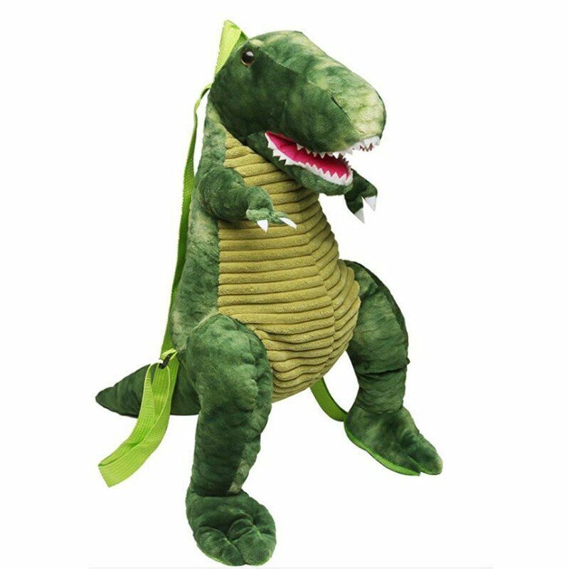 Backpack Parent-child Creative 3D Dinosaur Cartoon Plush Bag Children Kids Gifts