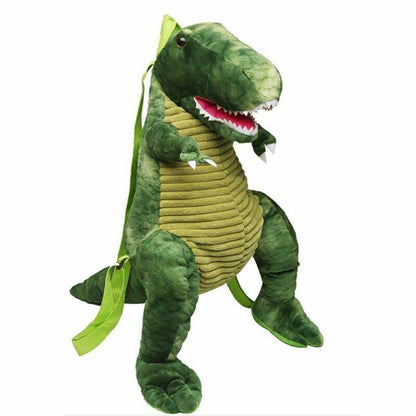 Backpack Parent-child Creative 3D Dinosaur Cartoon Plush Bag Children Kids Gifts