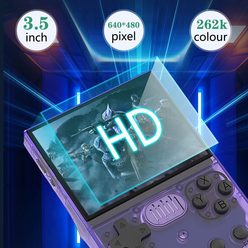 3.5-inch R36VX Retro Handheld Game Console Video Games 3D Handheld Game Console