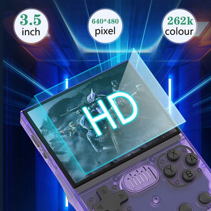 3.5-inch R36VX Retro Handheld Game Console Video Games 3D Handheld Game Console
