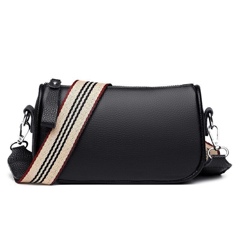Casual Sling Handbag Soft Genuine Leather Tote Vintage Shoulder Messenger Bags