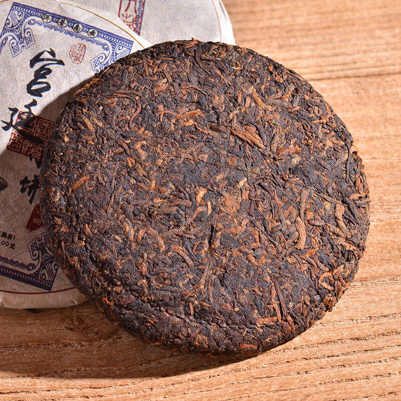 100g Yunnan Pu'er Ripe Tea Cake Palace Small Cake Pu'er Tea
