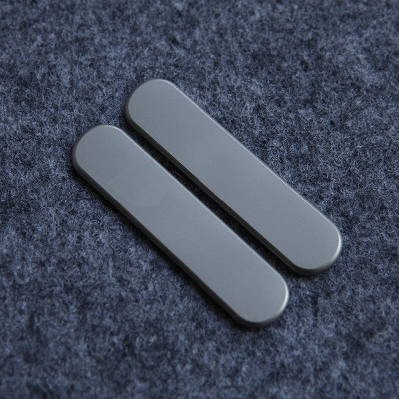 1 Pair Shield Logo DIY TC4 Handle Scales for 58 mm Victorinox Swiss Army Knife