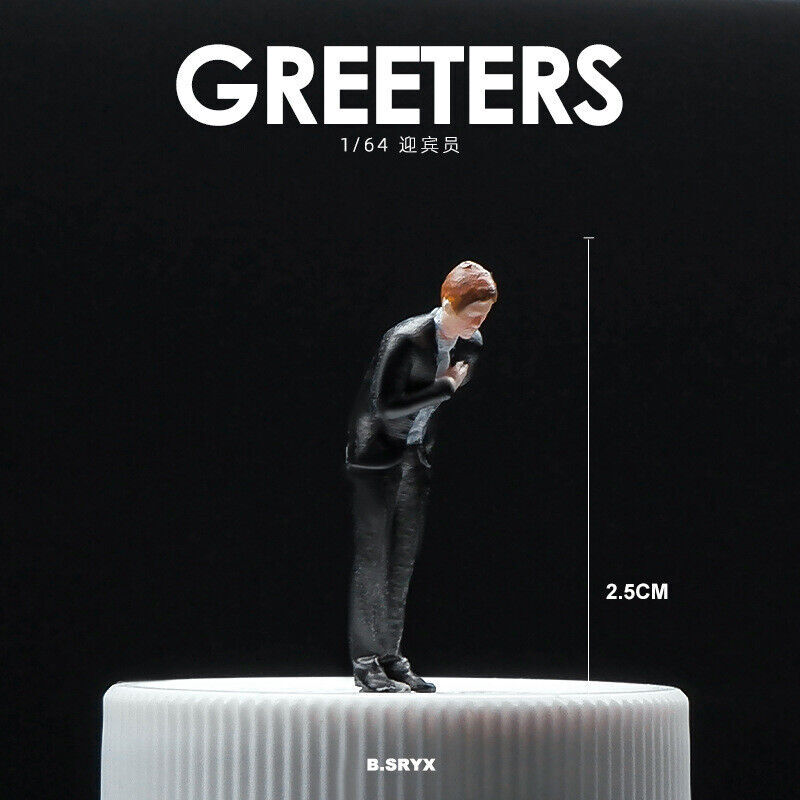 1/64 Figure Model Sexy Girl Model Boy Model City Street Mini Scene Doll