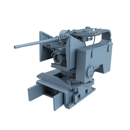 1/48 Model Upgrade Parts 12.7mm M2HB Machine Gun Group for US M1A1 Abrams MBT