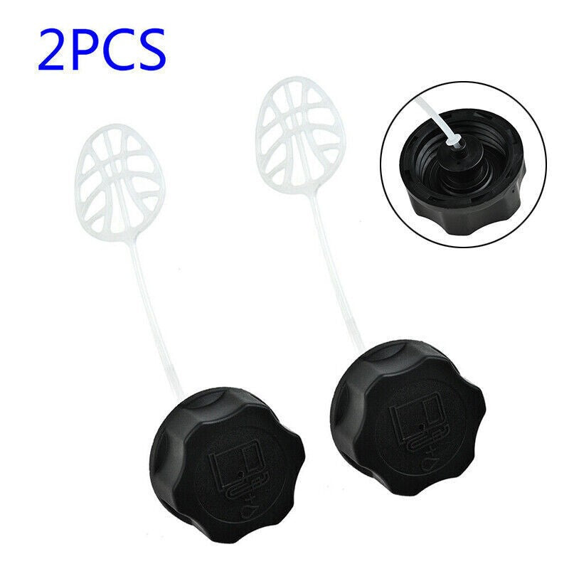 2PCS Plastic Fuel Tank Cap For Universal Strimmer Hedge Trimmer Brush Cutter