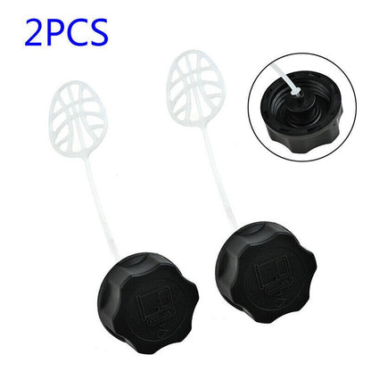 2PCS Plastic Fuel Tank Cap For Universal Strimmer Hedge Trimmer Brush Cutter