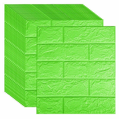 Brick Sticker 15/30Pcs Self-Adhesive Waterproof Foam Kitchen Ceiling Background