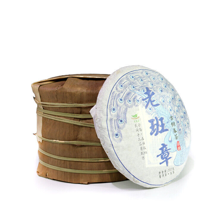 Yunnan Puerh Tea Old Banzhang Old Pure Material Puerh Raw Tea Cake 357g/12.59oz