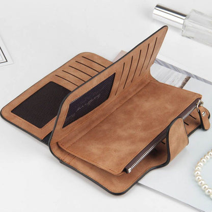 Soft Leather Wallet Purse Coins Pocket Card Holder Money Bags Long Lady Clutch
