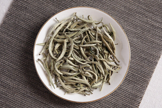 500g Puerh Tea Raw Tea White Hair Silver Needle Single Bud White Tea Loose Tea