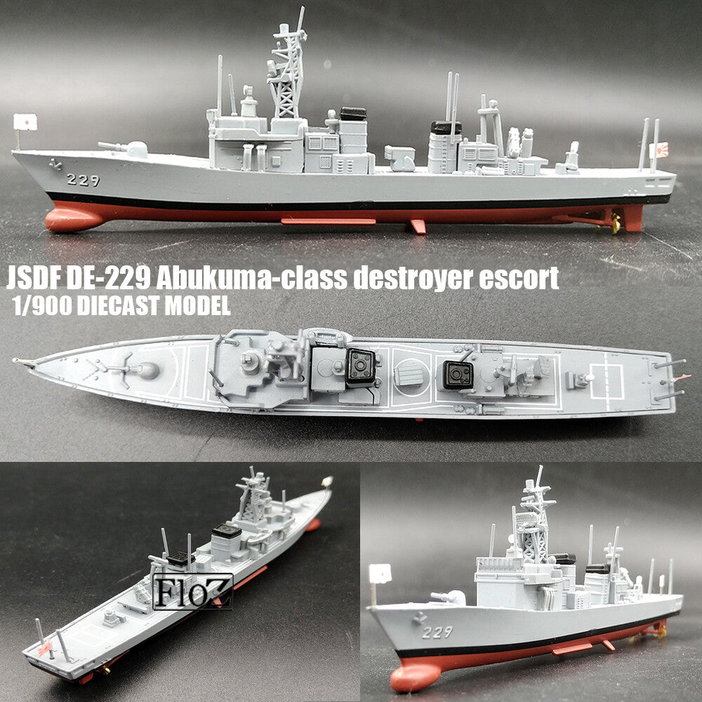 JSDF DE-229 Abukuma-class destroyer escort 1/900 diecast model ship AMER
