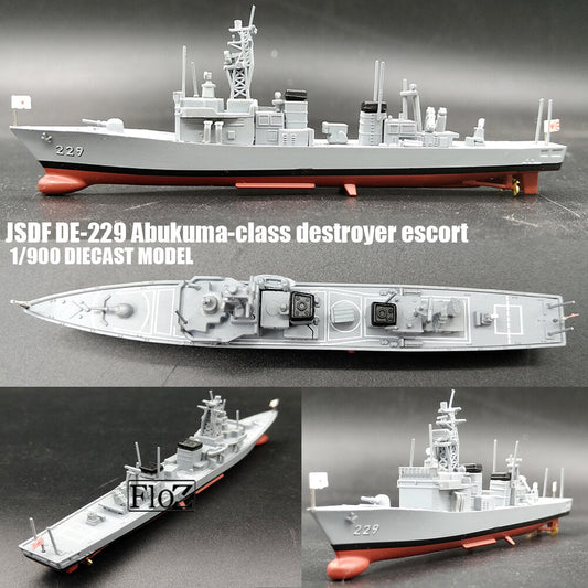 JSDF DE-229 Abukuma-class destroyer escort 1/900 diecast model ship AMER