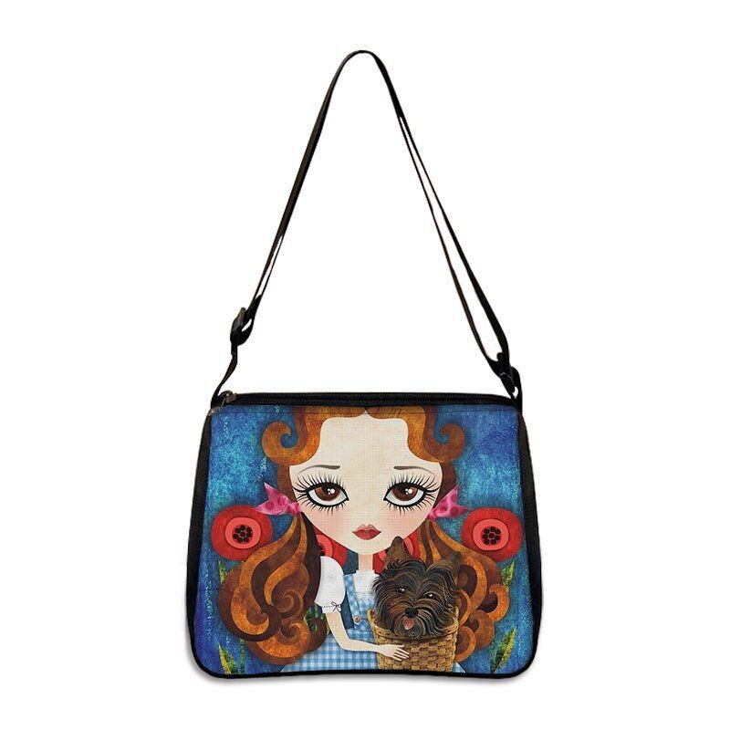 Gothic Skull Women's Bags Large Handbags Messenger Bag Ladies Shoulder Bags 1PC