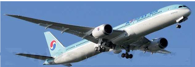 1:200 JC Wings Korean Air Boeing 787-10 Passenger Airplane Diecast Plane Model