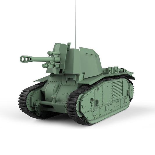 SSMODEL SS35664 1/35 Military Model Kit France 105 leFH18B2 Self-Propelled Gun