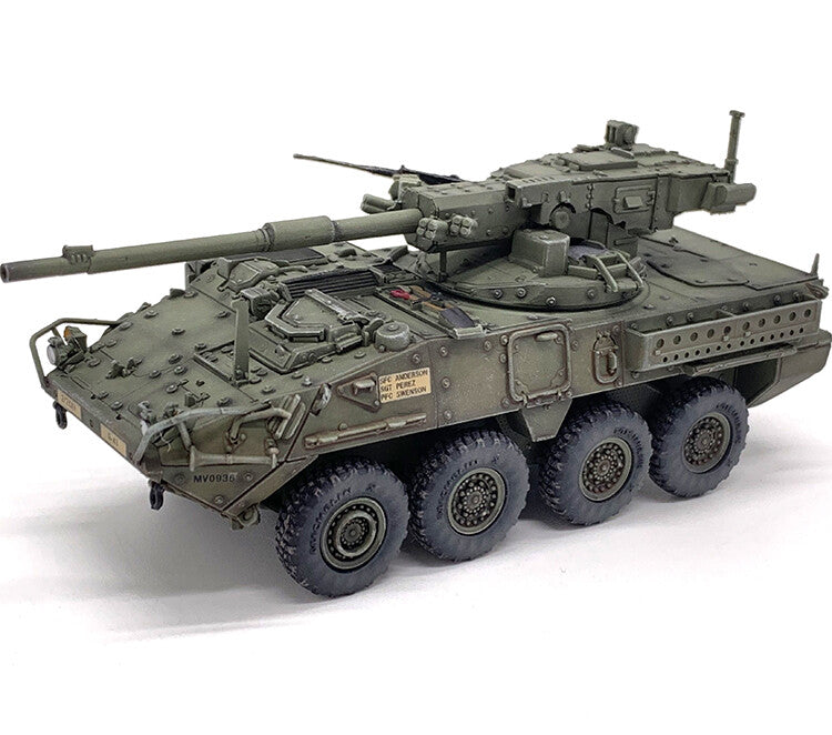 1:72 US Army Stryker Infantry Fighting Vehicle M1128 Artillery Model Collection