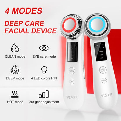 3 in 1 Wrinkle Cleansing Rejuvenation Device Face Lifting Machine Massager