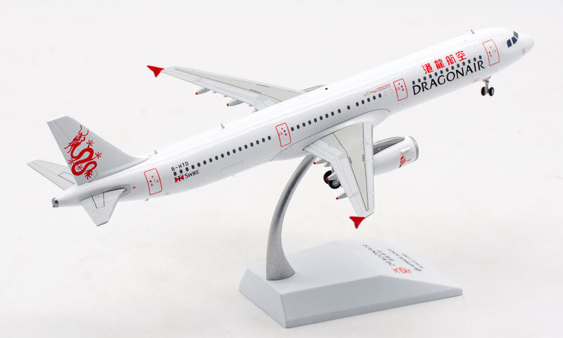 1:200 JC Wings Dragonair Airbus A321 Passenger Airplane Diecast Aircraft Model